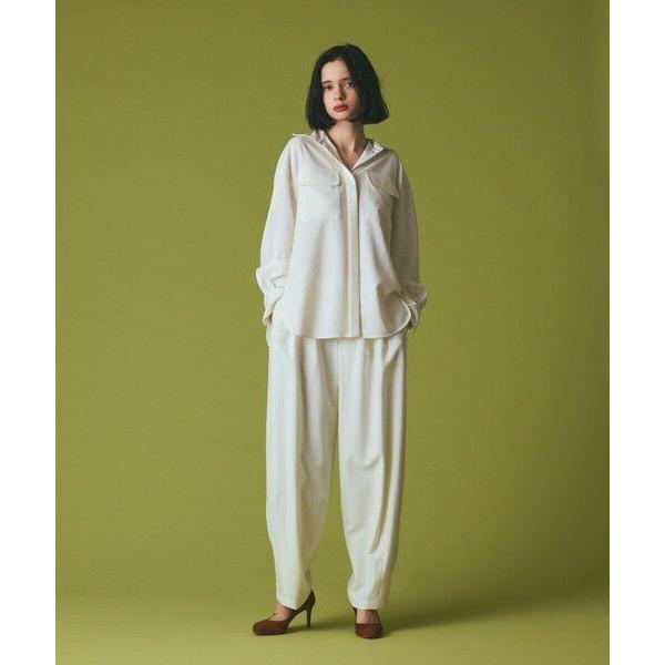 GRACE CONTINENTAL / グレースコンチネンタル ウールワイドレッグパンツ