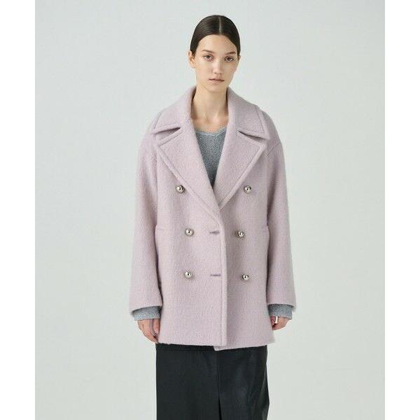 GRACE CONTINENTAL / グレースコンチネンタル モヘヤシャギーPコート