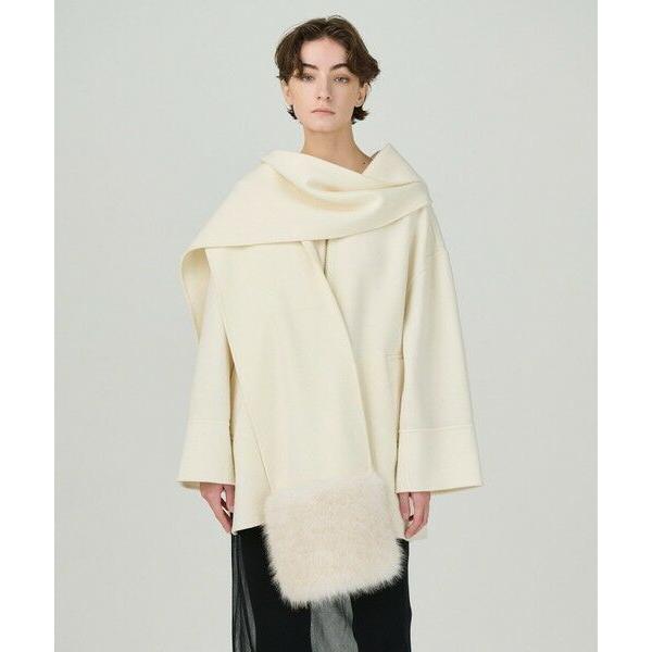 GRACE CONTINENTAL / グレースコンチネンタル フードストールリバーコート