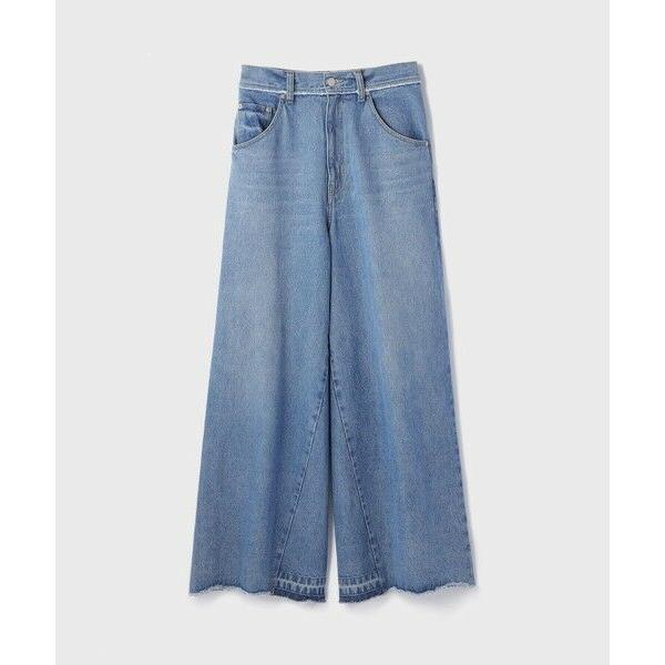 GRACE CONTINENTAL / グレースコンチネンタル ハイウエストバギデニム