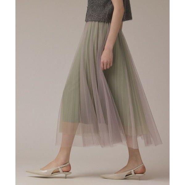 GRACE CONTINENTAL / グレースコンチネンタル チュールリバーシブルスカート