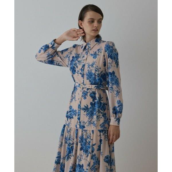 GRACE CONTINENTAL / グレースコンチネンタル ブーケフラワープリントワンピース