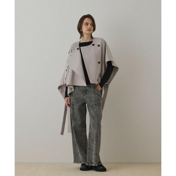 GRACE CONTINENTAL / グレースコンチネンタル ライトビーバーポンチョ