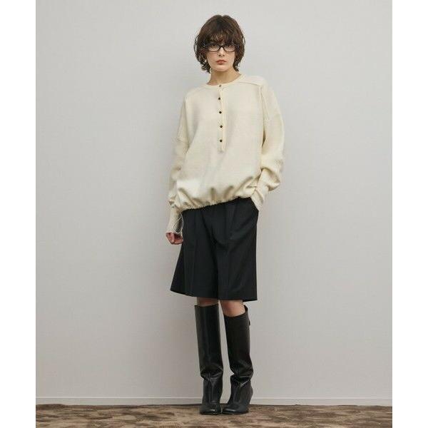 GRACE CONTINENTAL / グレースコンチネンタル スウェットライクニットトップ