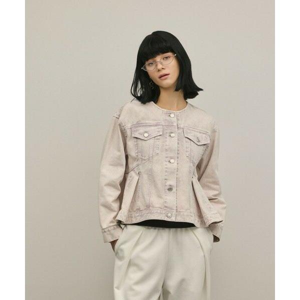 GRACE CONTINENTAL / グレースコンチネンタル ペプラムデニムジャケット