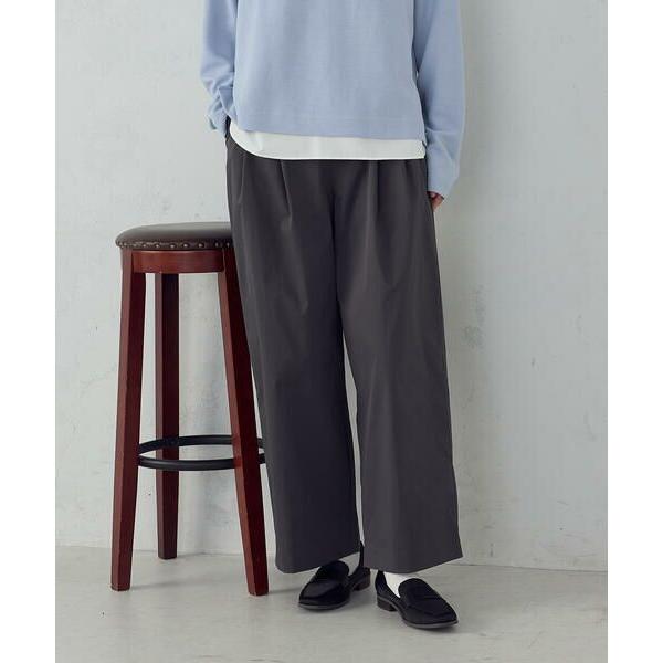 COMME CA ISM / コムサイズム ソフトカービーワイドパンツ