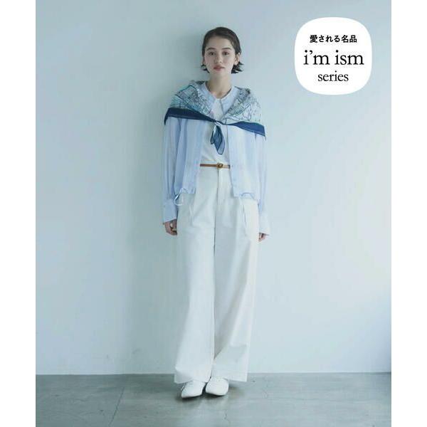 COMME CA ISM / コムサイズム 【美しいベーシックパンツ】裏メッシュ チノパンツ