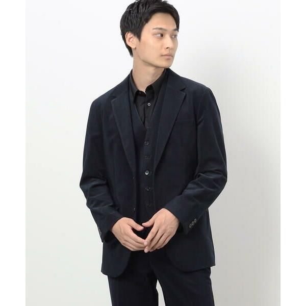 COMME CA ISM / コムサイズム 【セットアップ対応】トリコットコーデュロイ ジャケット