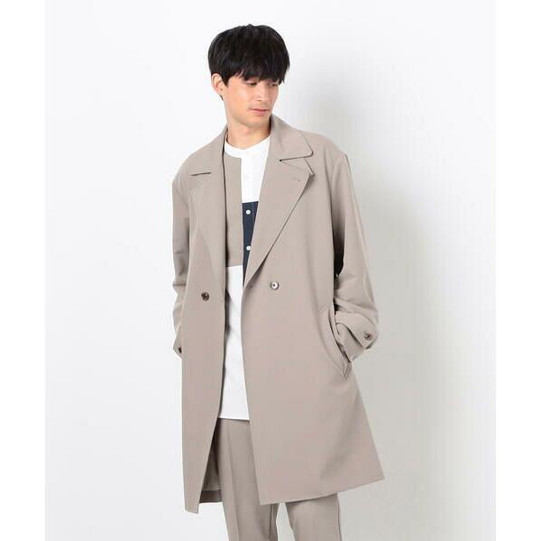 COMME CA ISM / コムサイズム ウールライク ２WAY トレンチコート