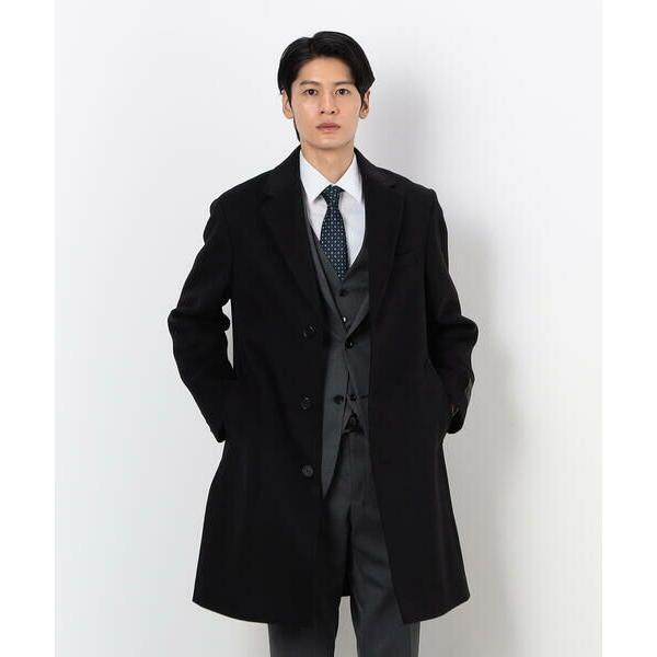 COMME CA ISM / コムサイズム エアリーウールビーバー チェスター コート