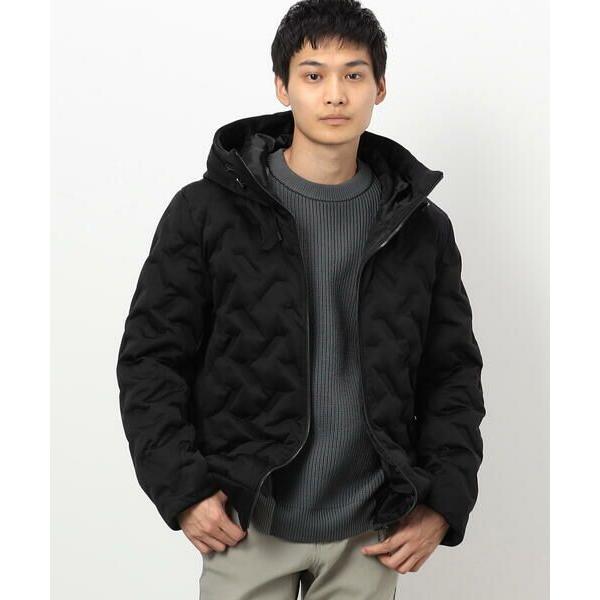 COMME CA ISM / コムサイズム シームレスダウン フード ブルゾン