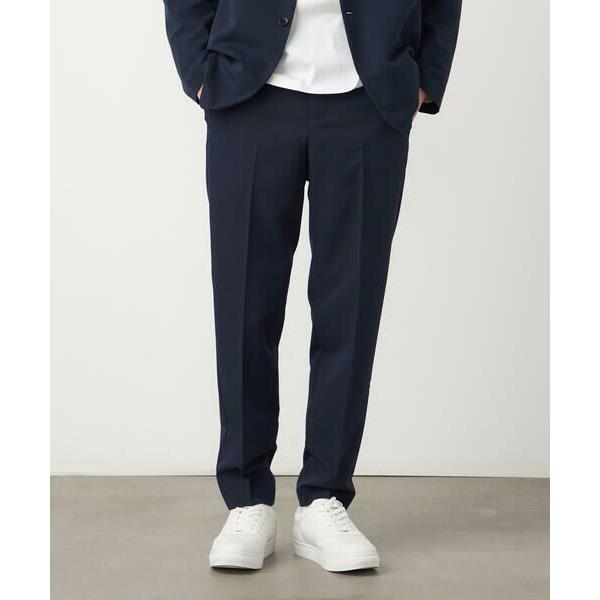 COMME CA ISM / コムサイズム 【セットアップ対応】ウールライク テーパードスラックス
