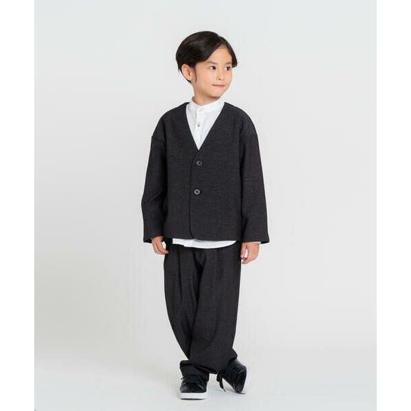 COMME CA ISM / コムサイズム 【オンライン限定】ノーカラーセットアップスーツ