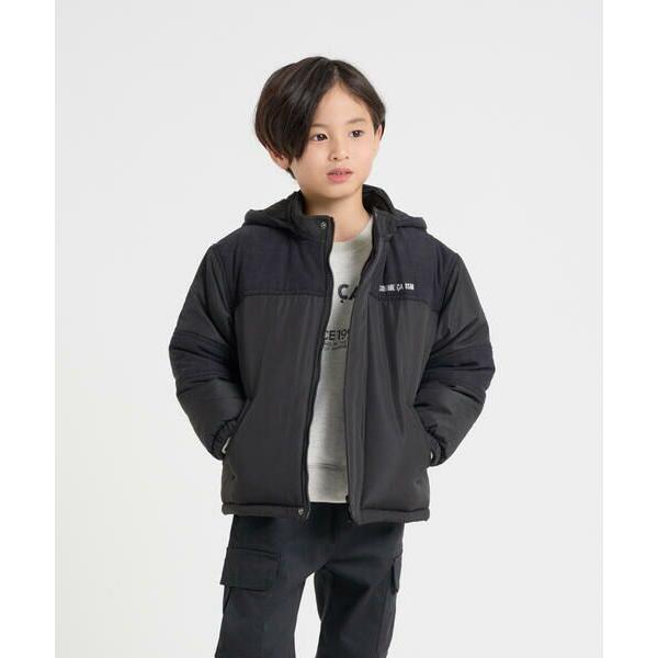 COMME CA ISM / コムサイズム フード付き 中綿 ブルゾン