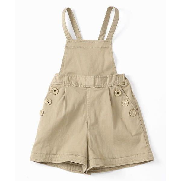 COMME CA ISM / コムサイズム チノストレッチ　２ｗａｙ　サロペットパンツ