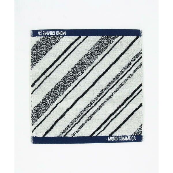 MONO COMME CA / モノコムサ ハンカチタオル ストライプ柄