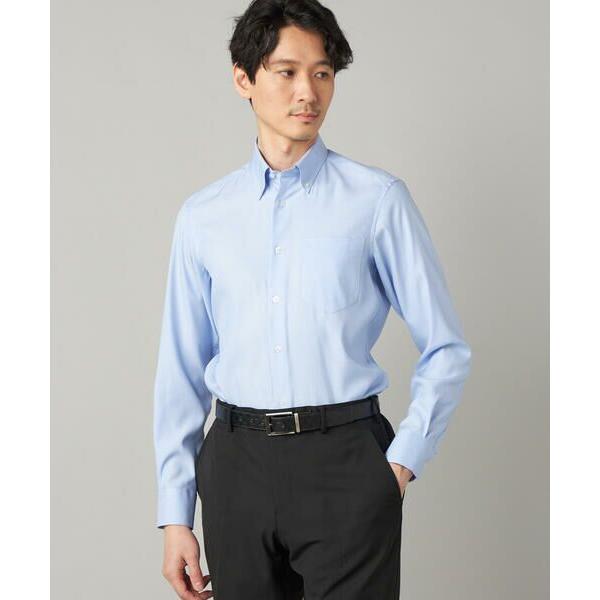 COMME CA MEN / コムサ・メン COOL MAX オックスフォード レギュラーカラーシャ...