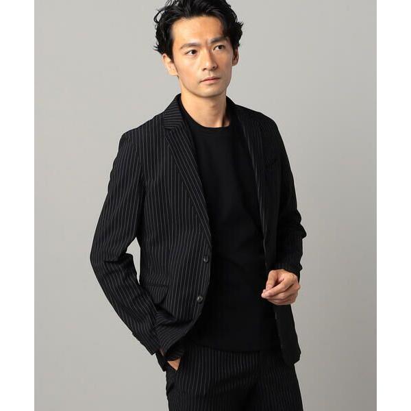 COMME CA MEN / コムサ・メン 【セットアップ対応】メリルストライプ ジャケット