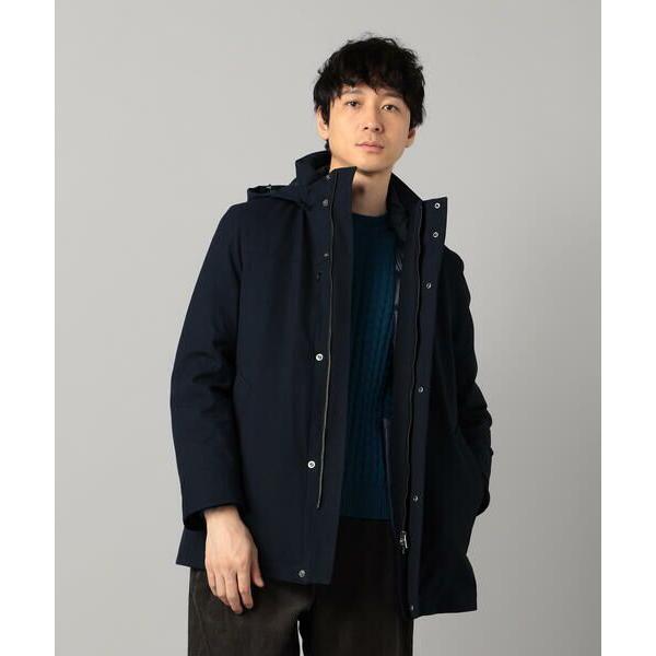 COMME CA MEN / コムサ・メン 【3WAY】ラミネート加工バーズアイ コート