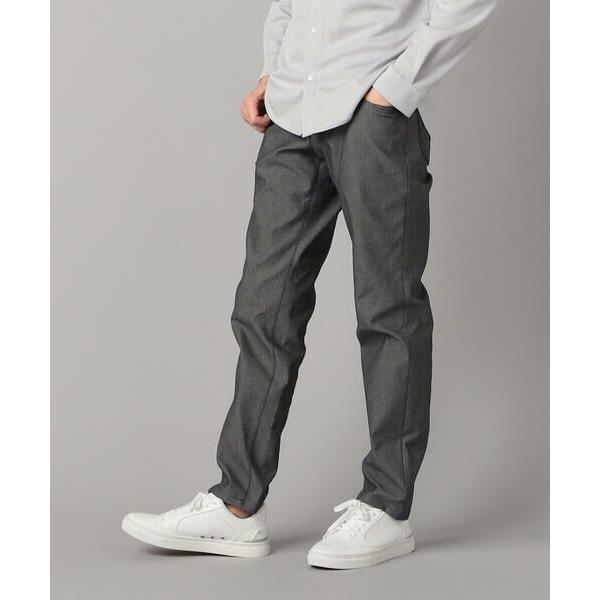 COMME CA MEN / コムサ・メン ドビーストレッチ 5ポケットパンツ