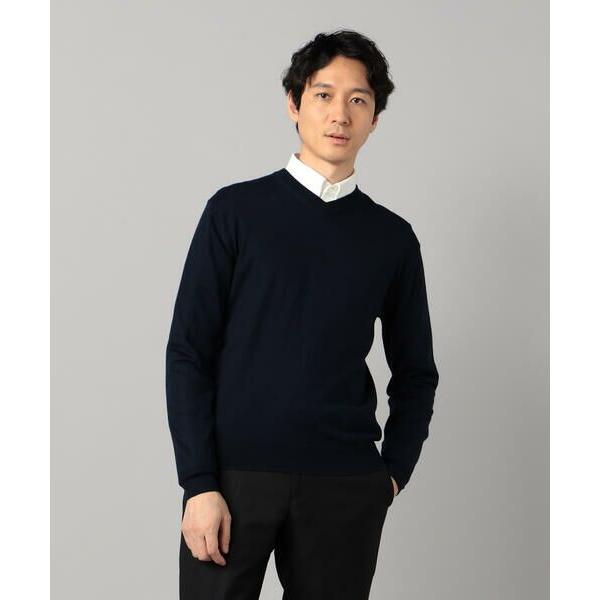COMME CA MEN / コムサ・メン 「FILIVIVI」天竺Vネックニット