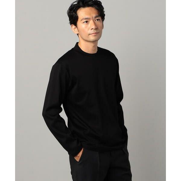COMME CA MEN / コムサ・メン シーアイランドコットン スムース シルケットTシャツ