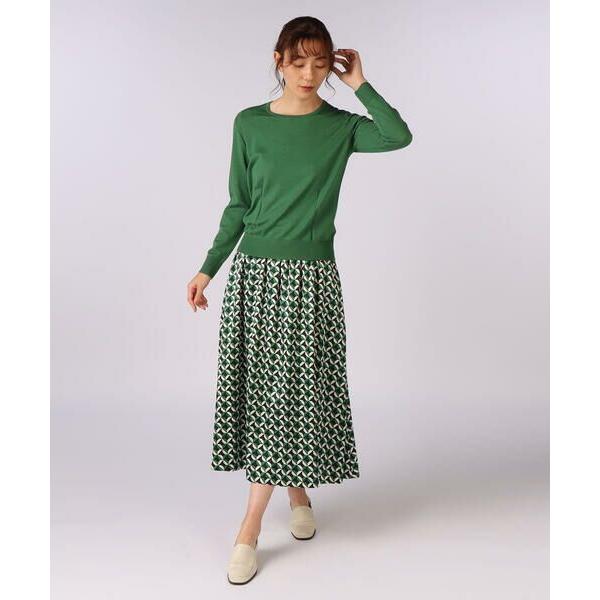 SCAPA / スキャパ ジオメトリックビンダスカート