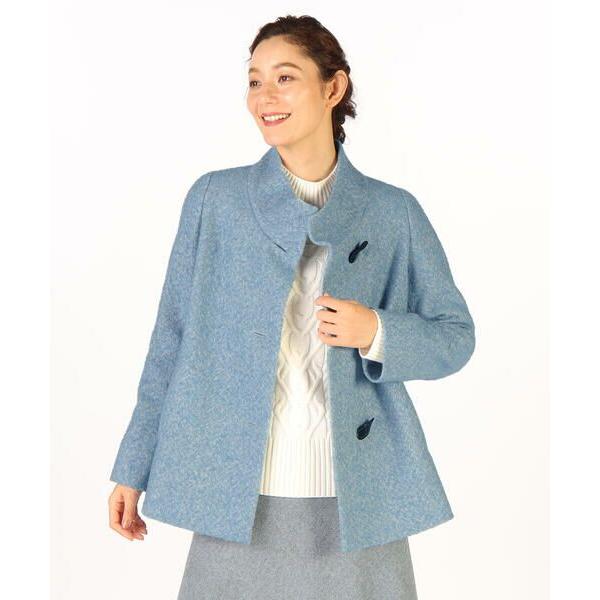 SCAPA / スキャパ エアリーヘリンボーンコート