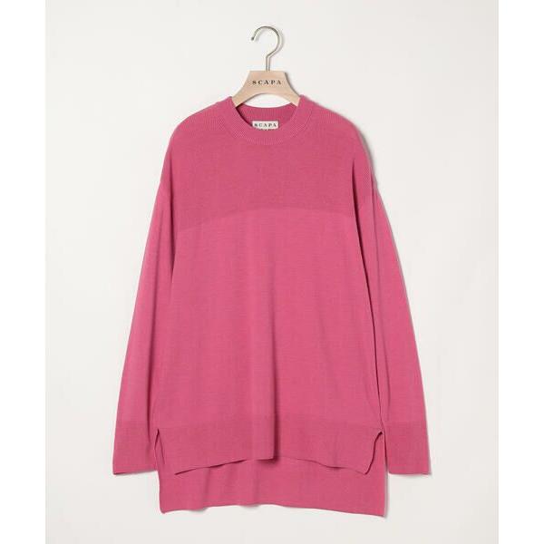 SCAPA / スキャパ スノストレッチプルオーバーニット