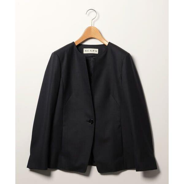 SCAPA / スキャパ ウールシャンブレージャケット