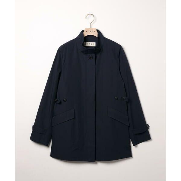 SCAPA / スキャパ シルキーシャンブレーコート