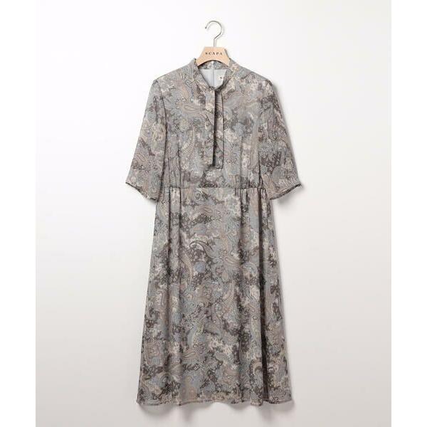 SCAPA / スキャパ サラサペーズリーワンピース