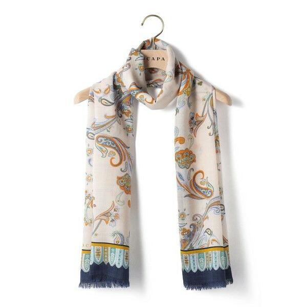 SCAPA / スキャパ ロングペーズリーストール