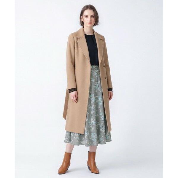 SCAPA / スキャパ ピュアカシミヤベルテッドコート