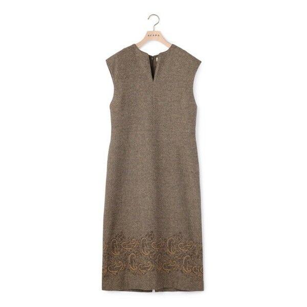 SCAPA Lサイズ / スキャパエルサイズ ライトエンブロイダリーワンピース