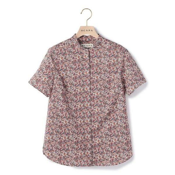 SCAPA Lサイズ / スキャパエルサイズ Liberty Printタイニーフラワーブラウス