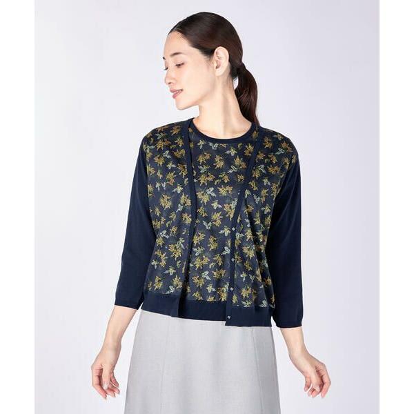 KEITH / キース Ms Mimosa Liberty Print Cardigan