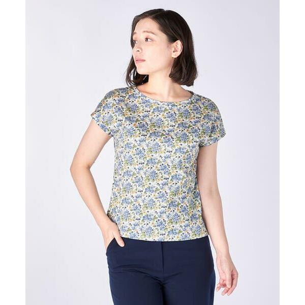 KEITH / キース Canina Liberty Print Cut&amp;Sewn フレンチスリーブ