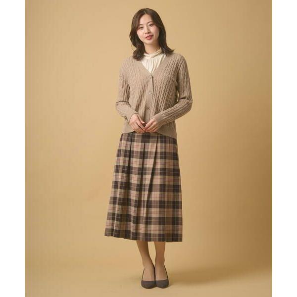 KEITH Lサイズ / キースエルサイズ 【Lサイズ】ケーブルニットカーディガン