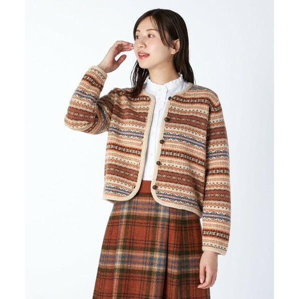 KEITH Lサイズ / キースエルサイズ 【Lサイズ】フェアアイルニットカーディガン
