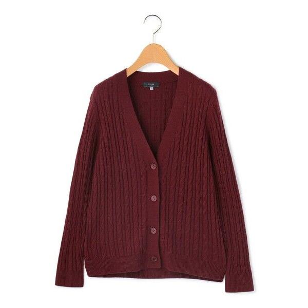 KEITH Lサイズ / キースエルサイズ 【Lサイズ】ケーブルニットカーディガン