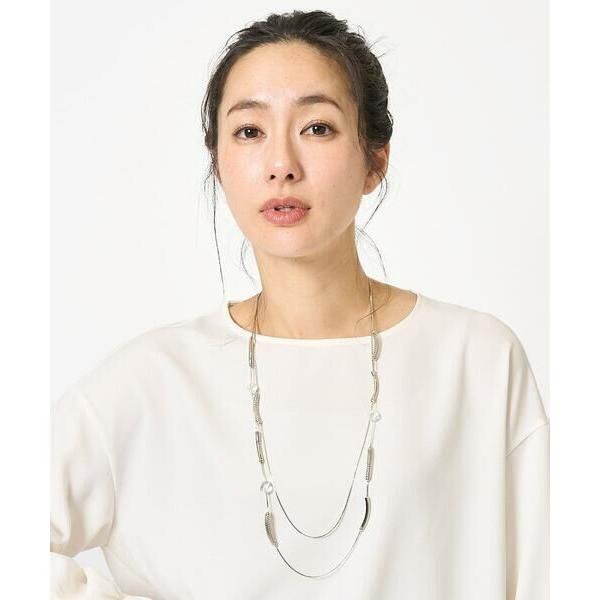 GEORGES RECH / ジョルジュ・レッシュ [日本製]メタルパーツ2連ネックレス