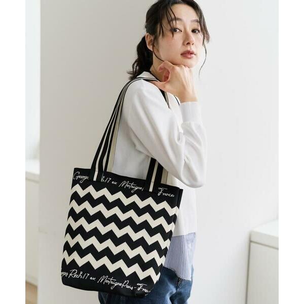 GEORGES RECH / ジョルジュ・レッシュ ジャガードニットトートバッグ
