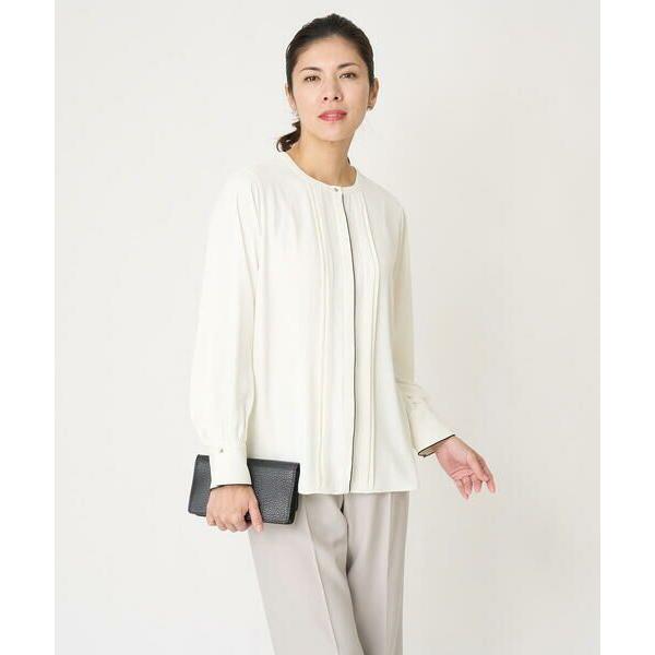 GEORGES RECH / ジョルジュ・レッシュ [日本製]メロウラインジョーゼットブラウス