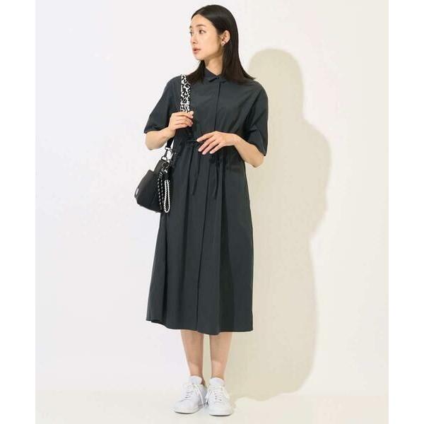 GEORGES RECH / ジョルジュ・レッシュ [撥水加工]撥水タフタシャツワンピース