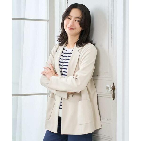 GEORGES RECH / ジョルジュ・レッシュ [日本製]ジャージーテーラードジャケット