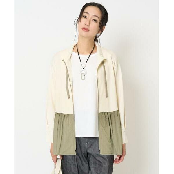 GEORGES RECH / ジョルジュ・レッシュ ペプラムポンチ8分袖羽織