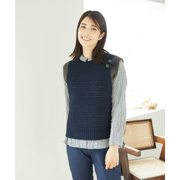 GIANNI LO GIUDICE / ジャンニ・ロ・ジュディチェ [洗える]ＭＥＥＴニットベスト