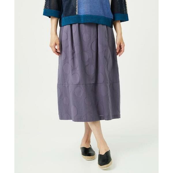 GIANNI LO GIUDICE / ジャンニ・ロ・ジュディチェ [洗える]ドットジャガードスカー...