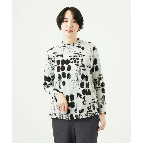 GIANNI LO GIUDICE / ジャンニ・ロ・ジュディチェ [洗える・日本製]幾何柄両面選針...